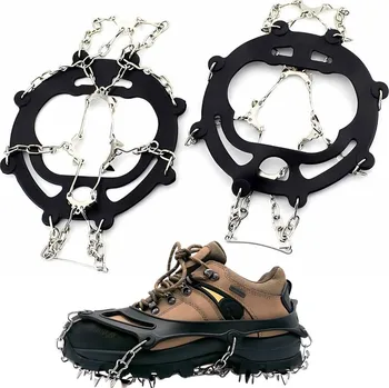 nesmeky Nesmeky na boty s hrotky ATL - černé-stříbrné,