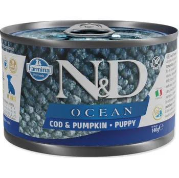 Konzerva N&D Puppy Ocean Cod & Pumpkin 140g-KS