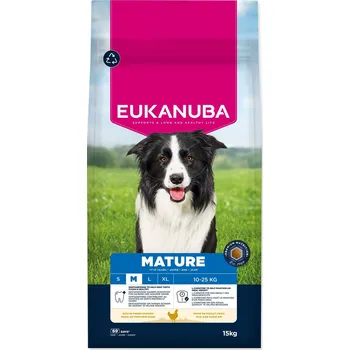 Krmivo pro psa Krmivo EUKANUBA Mature Medium rich in fresh chicken 15kg-KS