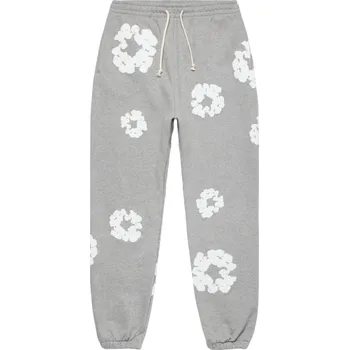 Pánské kalhoty Denim Tears The Cotton Wreath Sweatpants Grey Velikost: XXL