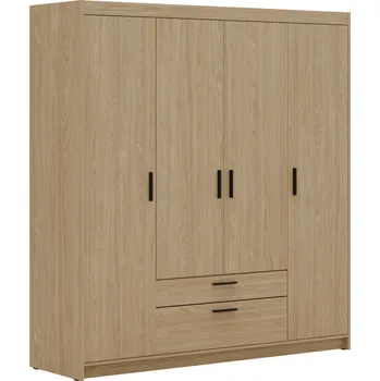Šatní skříň FALCO Šatní skříň Enja 4D2S Odstín: Dub olejovaný