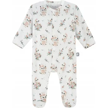 Kojenecký overall Overal z organické bavlna , 68 cm, králík Bonjour Cherie