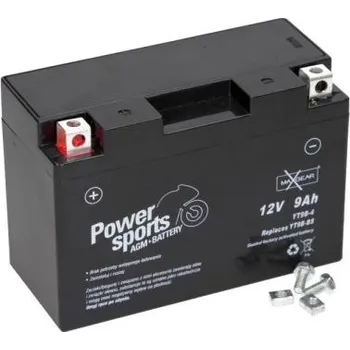 Motobaterie Maxgear 12V 9Ah 140A YT9B-4