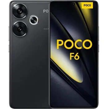 Mobilní telefon Mobilní telefon POCO F6 Black 8 GB RAM 256 GB ROM Smartphone - 6,67 palců, 8 GB, Qualcomm Snapdragon 8s Gen 3, 256 GB, Android 14, 2712 × 1220, Adreno 735, AMOLED, Bluetooth, Wi-Fi