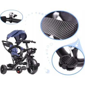 Dětská tříkolka Tříkolka Trike Fix Lite tmavě modrá