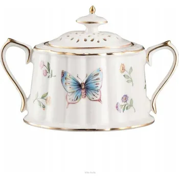Cukřenka Porcelánová Cukřenka VILLA ITALIA LEDA IVORY