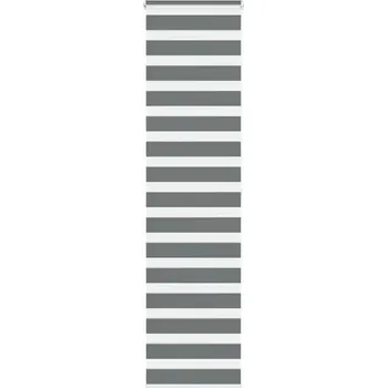 Roleta Zebra roleta, tmavě šedá, šířka látky 60,9 cm, polyester