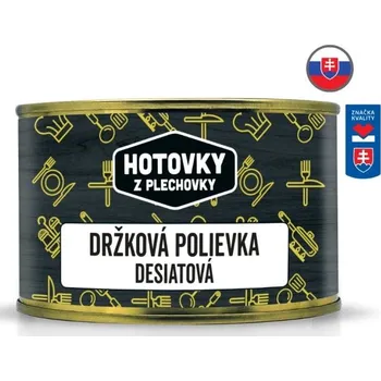 Hotovky z plechovky Dršťková polévka svačinová 400 ml