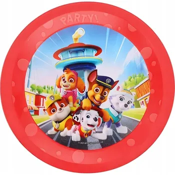 Talíř Opakovaně použitelný talíř Tlapková patrola 21 cm