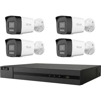 Centrální jednotka pro chytrou domácnost HiLook Powered by HIKVISION/ 4K Smart Hybrid Light KIT/ 2TB/ 1x NVR-108MH-C/8P/ 4x IPC-B180HA-LUF