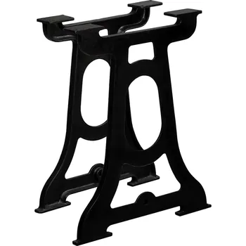 Konferenční stolek vidaXL Nohy k jídelnímu stolu ve tvaru písmene Y 2 ks litinové [245423]