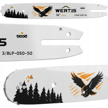 Pilová lišta VODÍCÍ LIŠTA 14'' 35cm PRO PILU STIHL 50og 3/8 1.3mm MS180 MS230 MS180 MS211