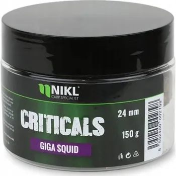Boilies Karel Nikl Criticals boilie Giga Squid 150g Průměr: 24mm