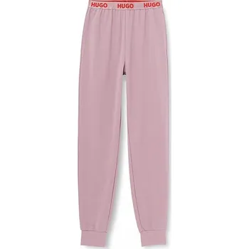 HUGO dámské pudrové tepláky - Pudrová / M