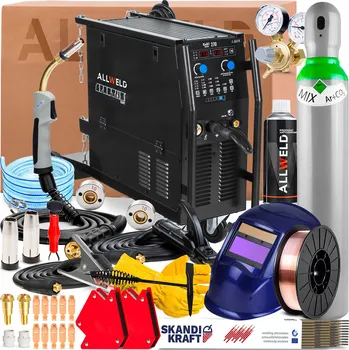 Svářečka INVERTOROVÁ SVÁŘEČKA SPARTUS EASYMIG 270 400V 250A TIG LIFT SYNERGIE MMA