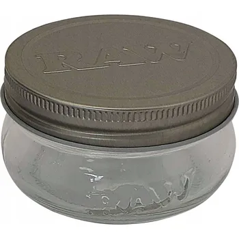 Dóza na potraviny Nádoba na uskladnění bylin RAW Mason Jar, objem 177 ml (6 OZ)