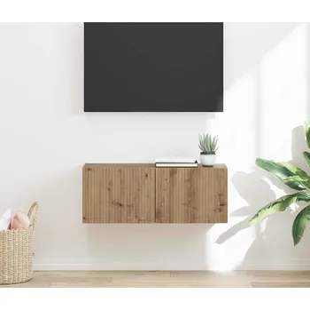 Obývací stěna vidaXL TV wall cabinet Umělecký dub 60 x 31 x 29.5 cm kompozitní dřevo [892227]