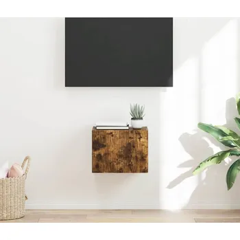 Obývací stěna vidaXL TV wall cabinet Kouřový dub 60 x 31 x 29.5 cm kompozitní dřevo [892179]