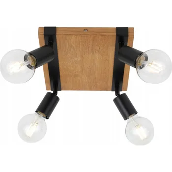 Bodové svítidlo Obdélníkové bodové svítidlo Italux černé