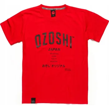 Pánské tričko Tričko pánské Ozoshi Atsumi červené TSH