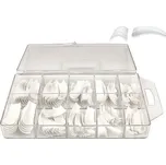 Nehtové tipy French s dlouhou lepící…