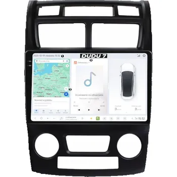 Autorádio DUDUAUTO AUTORÁDIO S NAVIGACÍ KIA SPORTAGE II 2008-2010 ANDROID QLED 6GB