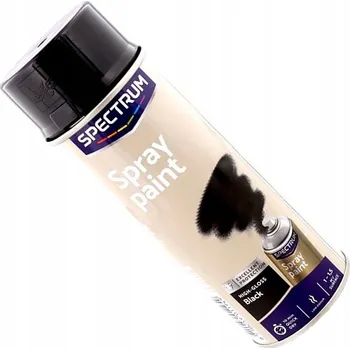 Barva ve spreji Spectrum 2513713 Barva ve spreji černá 400 ml