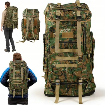 turistický batoh BATOH SPORTOVNÍ VOJENSKÝ TAKTICKÝ SPORTOVNÍ BATOH PRO MUŽE 100L