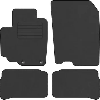 autokoberec Kobercové rohože Edecor velurové 4 ks