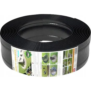 Zahradní obrubník Zahradní lem plast 600 cm x 12,5 cm černý