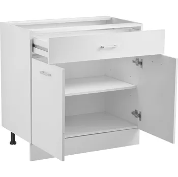 Komoda Komoda Vevor 80 x 47,5 x 81,6 cm bílá