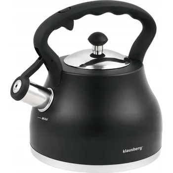 Konvice na čaj KONVICE S PÍŠŤALKOU 2.7 L INDUKCE KUCHYŇSKÝ OCELOVÝ PLYN KLASICKÁ NA ČAJ