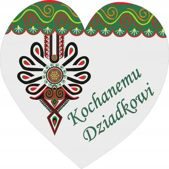 Obraz Magnet pro mého milovaného dědečka, lidového Podhalí