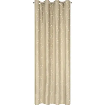 Závěs Závěs zatemňovací s kroužky 140 cm x 250 cm