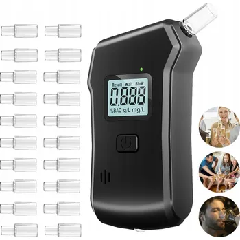 IP kamera PROFESIONÁLNÍ ALKOHOL TESTER + POUZDRO 20 NÁUSTKŮ, PŘESNOST JAKO U POLICEJNÍHO