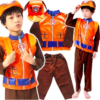 Karnevalový kostým KOSTÝM Tlapková patrola ZUMA KOSTÝM PŘEVLEK ČEPICE VELIKOST L 116-122 NA PLES