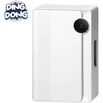 Domovní zvonek Drátový elektromechanický zvonek dvoutónový, 230V, bílý Orno