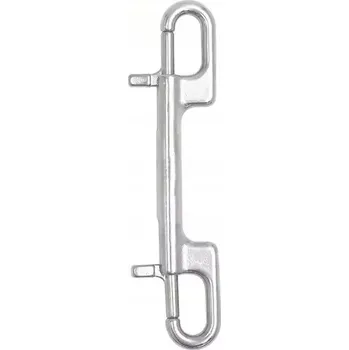 JTLine dvojitá karabina, nerez, 120mm