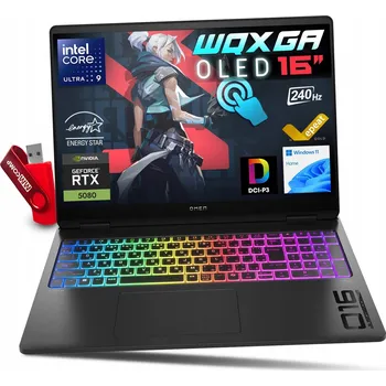 Notebook Notebook HP OMEN MAX 16 Core U9 32GB 2TB SSD WQXGA OLED 100% DCI-P3 RTX DOTYK