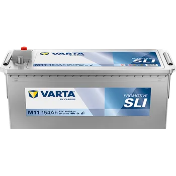 Autobaterie Varta Promotive Black 12V 154Ah 1150A, 654 011 115 česká distribuce, připravena k použití