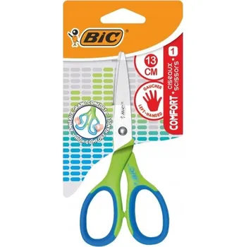 NŮŽKY NA PAPÍR PRO KAŽDÉHO, POHODLNÉ NŮŽKY DÉLKY 13 CM BIC SUPER