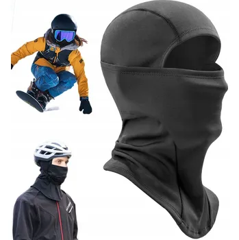 Kukla TERMOAKTIVNÍ KUKLA POD PŘILBU NA MOTORKU, KOLO, LYŽE - ZATEPLENÁ