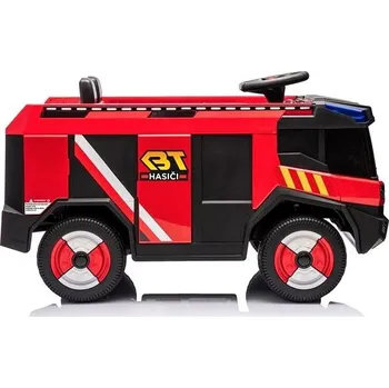Dětské elektrovozidlo BlueTouch Elektrický hasičský vůz se stříkačkou