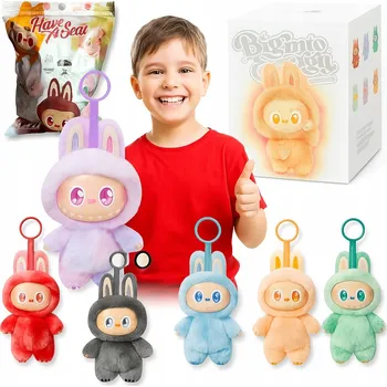 plyšák LABUBU PŘÍVĚSEK NA KLÍČE THE MONSTERS PLYŠOVÁ HRAČKA LALKA Serenity POPMART Big Into Energy