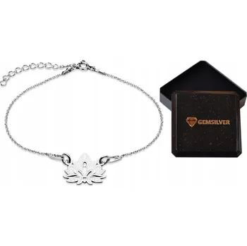 Náramek Náramek GemSilver stříbrný ryzost 925, 20,6 cm