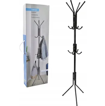 Věšák Stojací věšák kovový Excellent Houseware černý