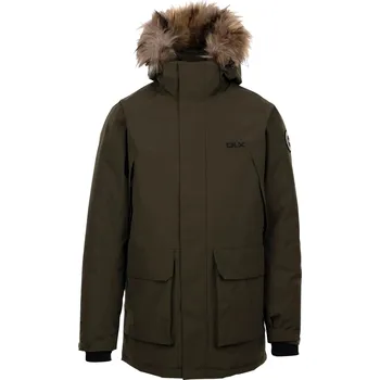TRESPASS Pánská zateplená bunda DLX 2XL ZELENÁ