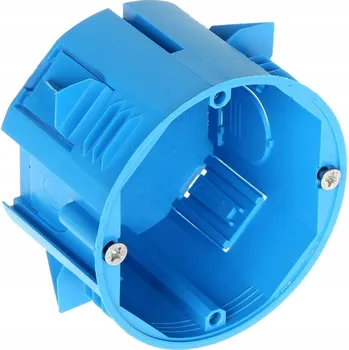 Elektroinstalační krabice SIMET 32273003 Krabice do zateplené stěny (polystyren) PST60 modrá