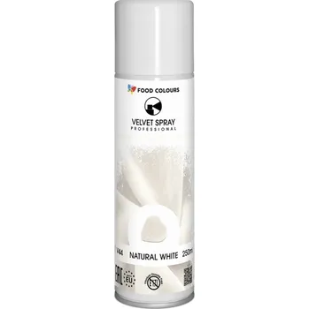 Potravinářské barvivo Barvivo ve spreji Food Colours 150 g 250 ml 1 ks bílé