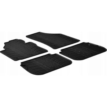 autokoberec Gledring Gumové autokoberce VW Caddy 2004-2020 (5 míst)